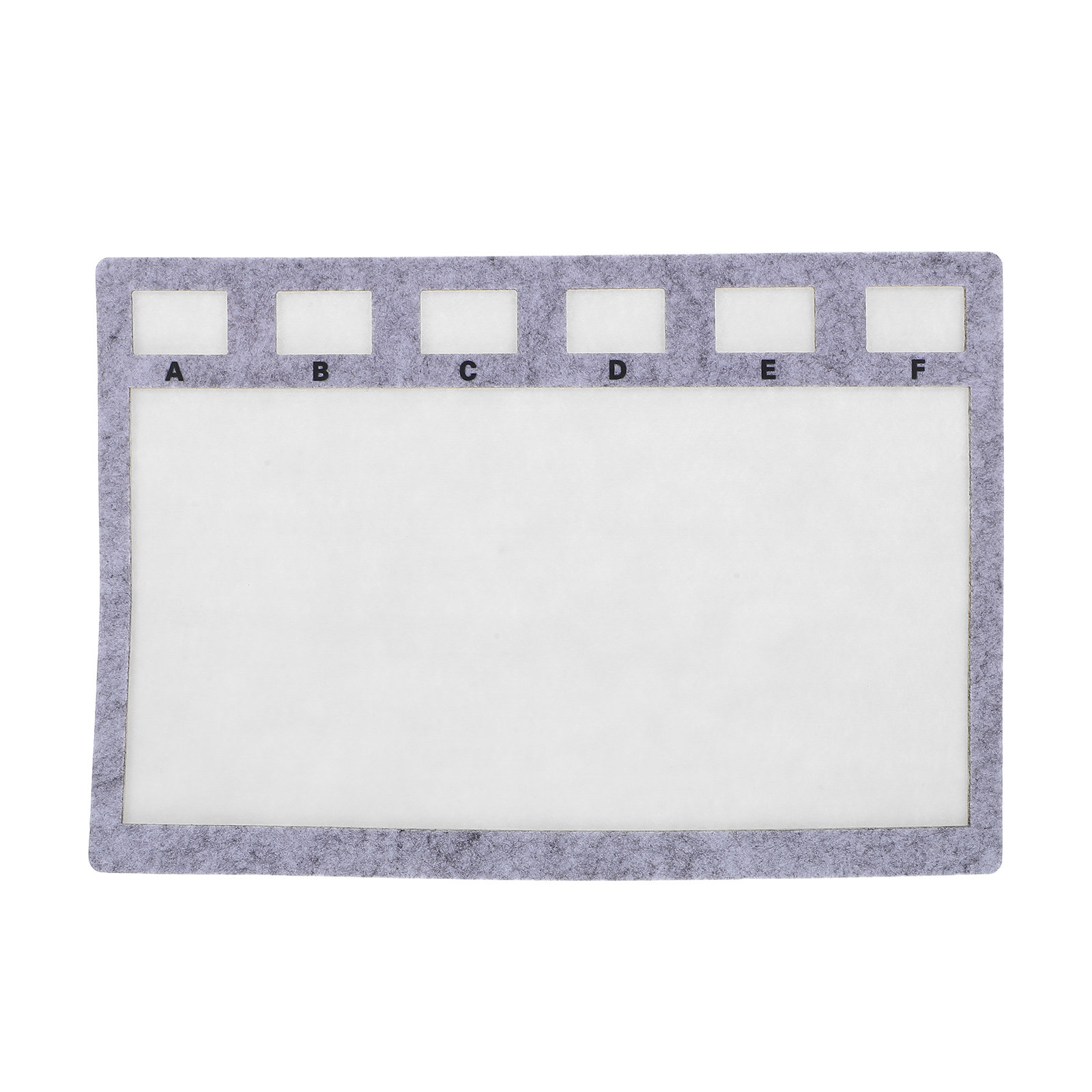 Jewelry Making Board - 11,4x7,6 Vassoio in feltro per braccialetti