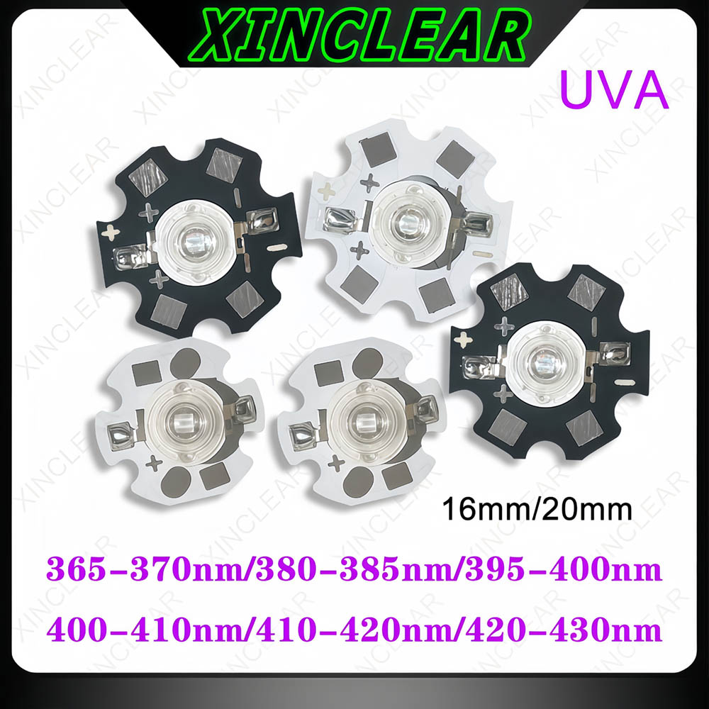 Jewelry Making Board - Chip LED UVA da 3W, 370nm