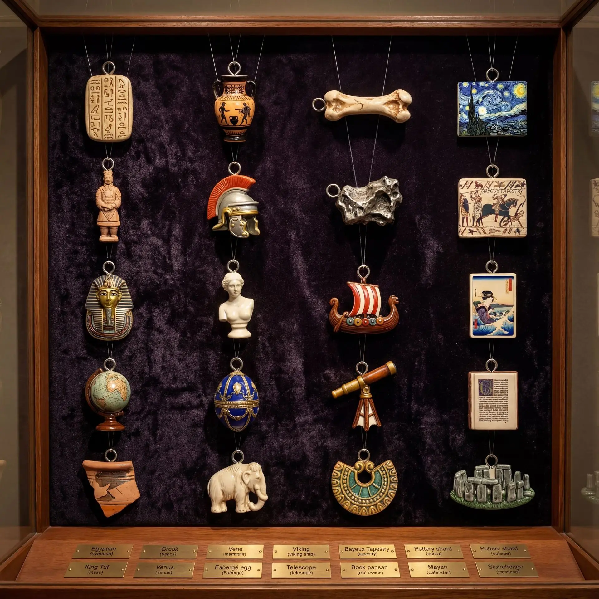 Mini ciondolo con statuetta an - Jewelry Making History recensione e prezzo