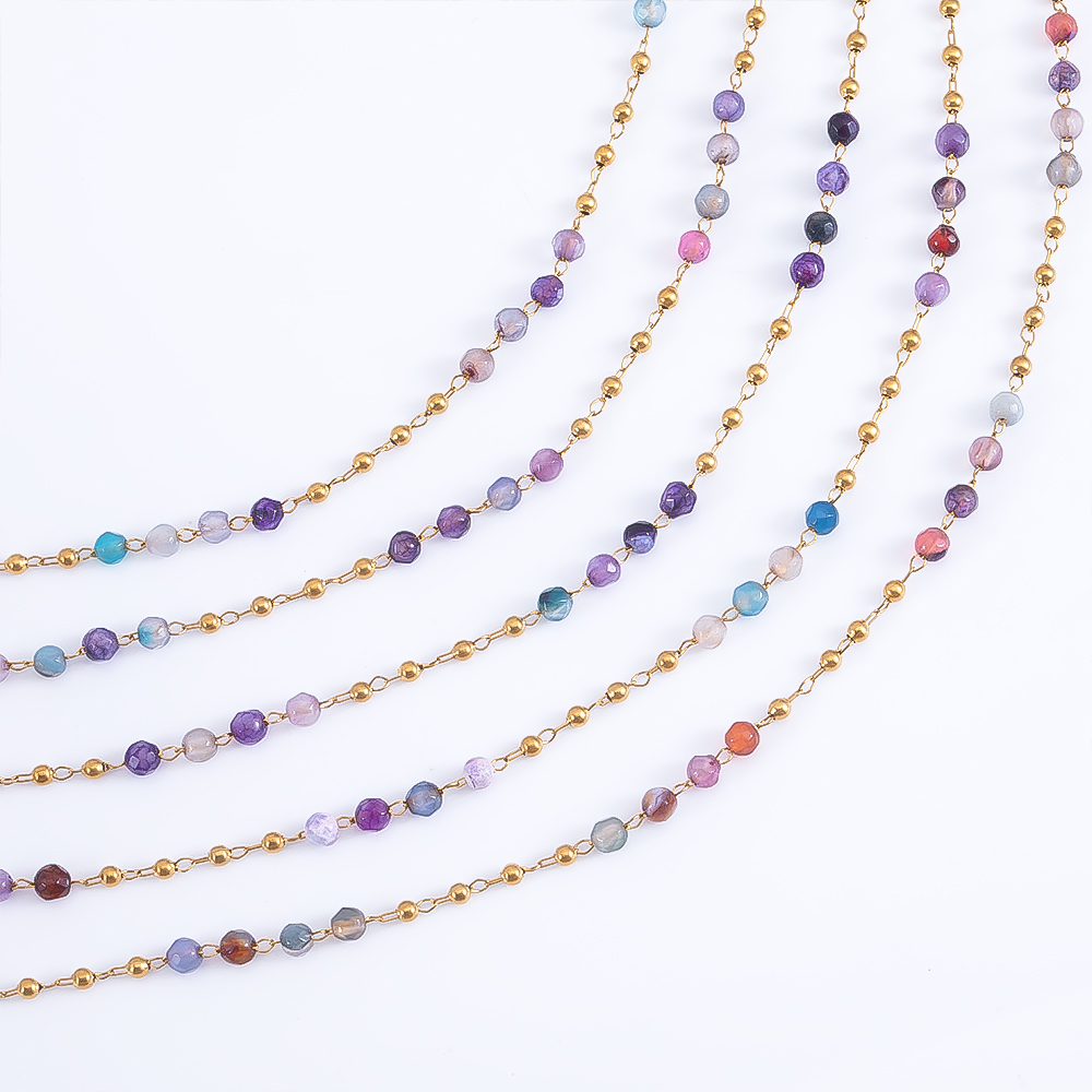 Catena di perline di cristallo - Jewelry Making Gemstones recensione e prezzo