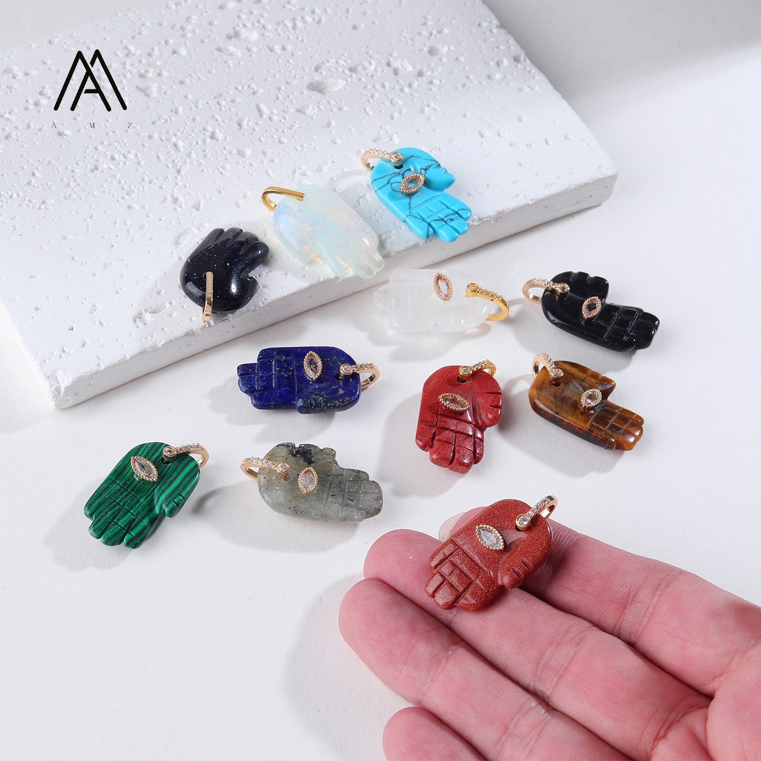 1/3/5/10 pezzi Ciondoli con pi - Jewelry Making Gemstones recensione e prezzo