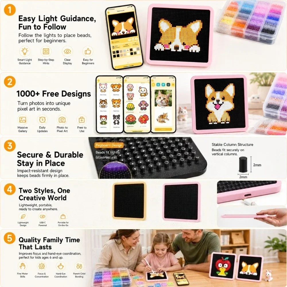 Pannello LED Smart Fuse Bead,  - Jewelry Making Board recensione e prezzo